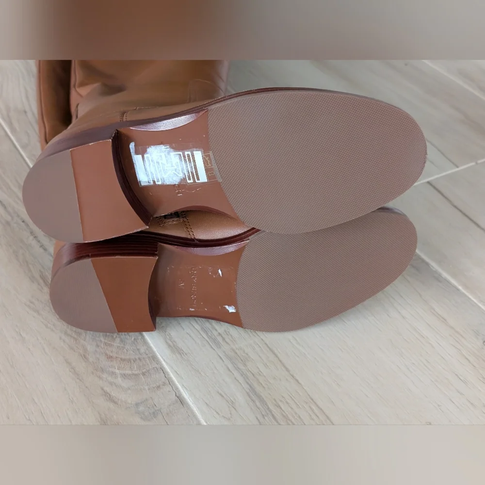 TORY BURCH Everly Strap Riding Boots Sierra  - Picture 5 of 11